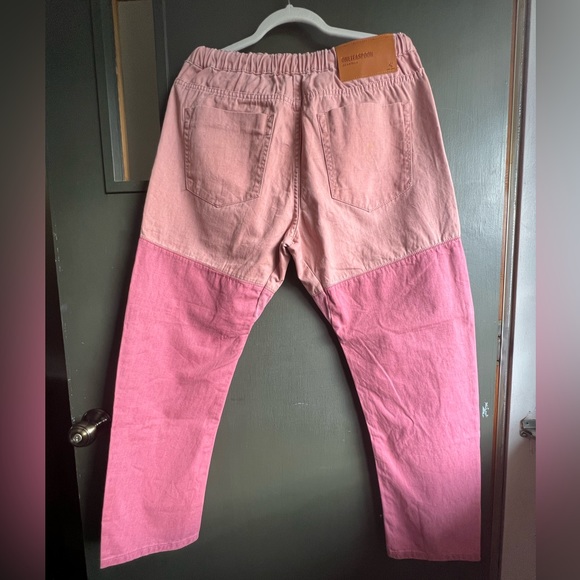 One Teaspoon Shabbies Drawstring boyfriend Jeans in pink Medium - Picture 2 of 10
